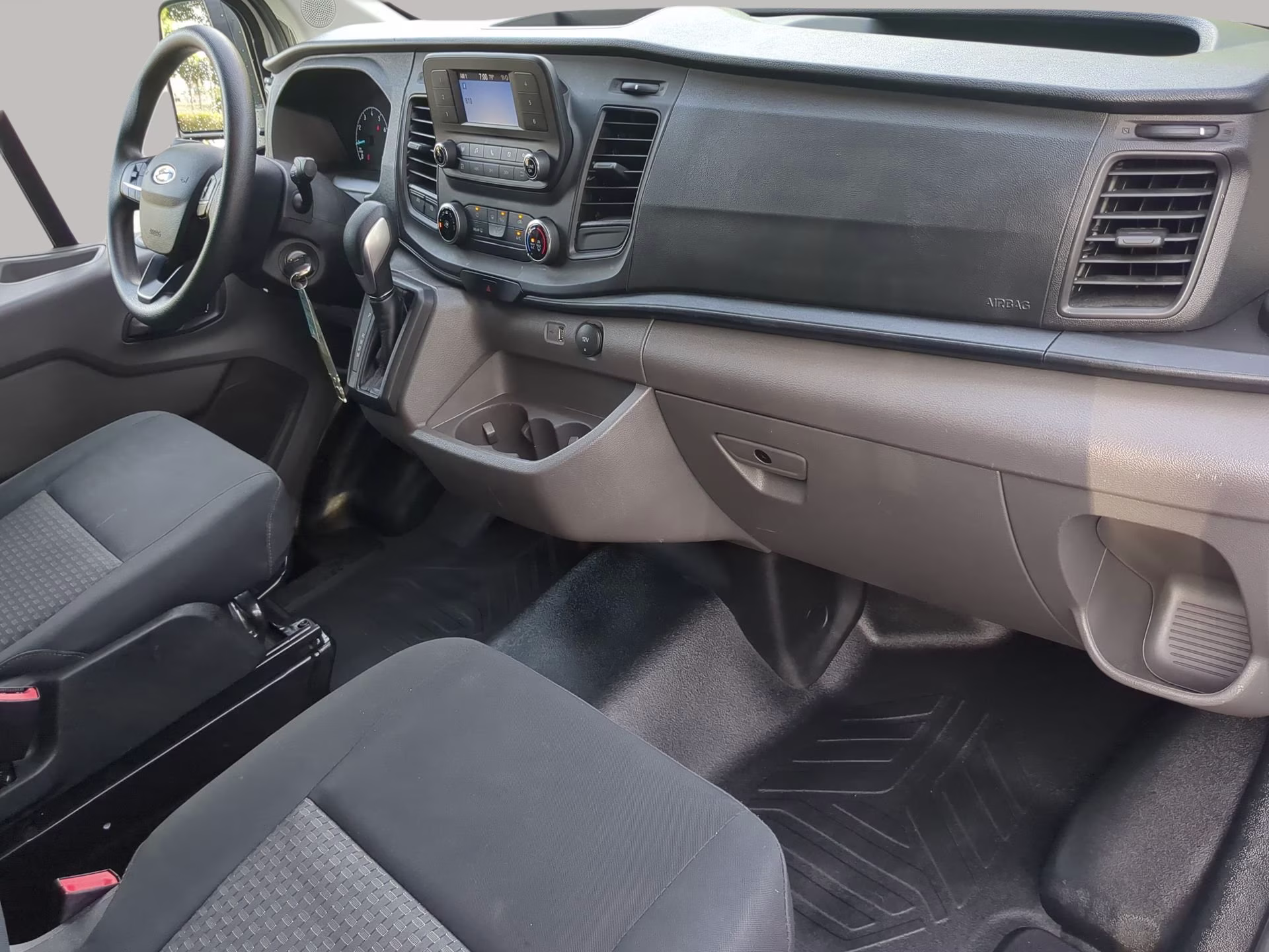 2025 Oxford White Ford Transit Cargo Van RWD Van