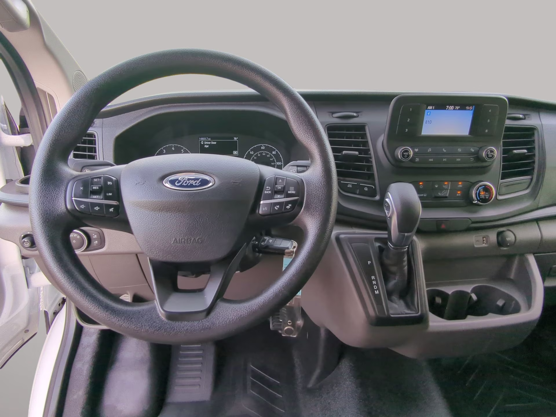 2025 Oxford White Ford Transit Cargo Van RWD Van