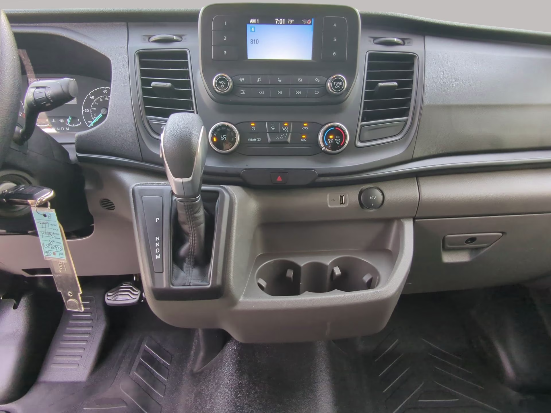 2025 Oxford White Ford Transit Cargo Van RWD Van
