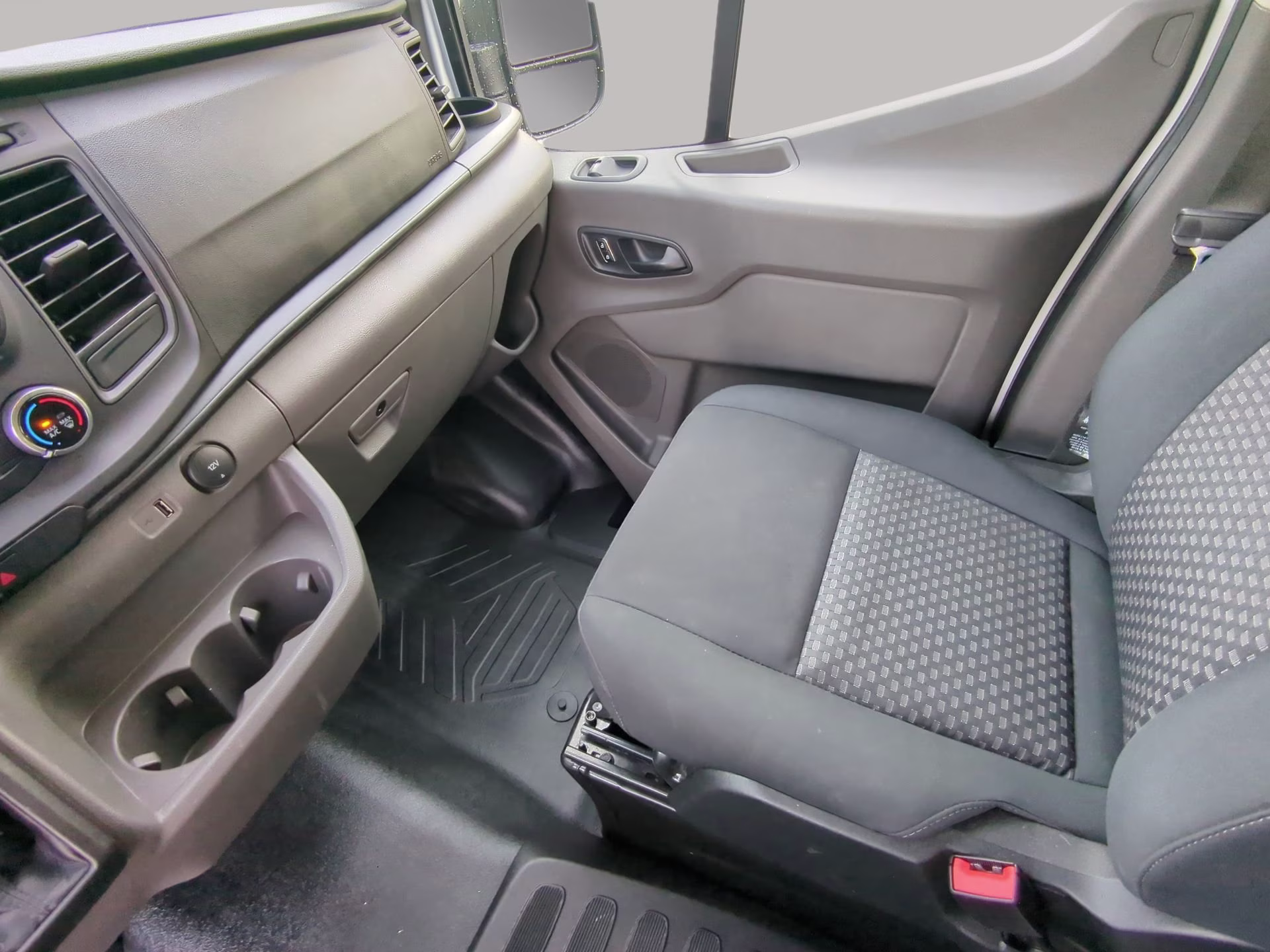 2025 Oxford White Ford Transit Cargo Van RWD Van