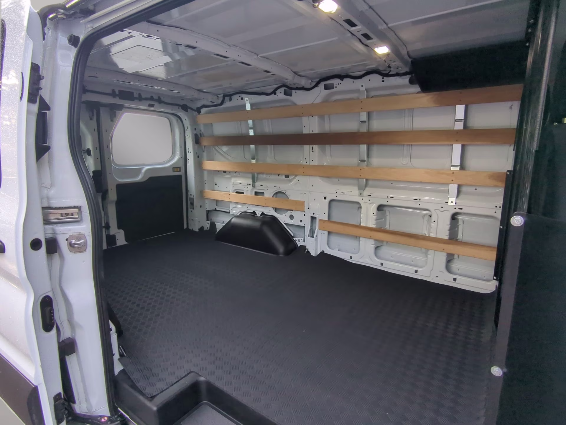2025 Oxford White Ford Transit Cargo Van RWD Van