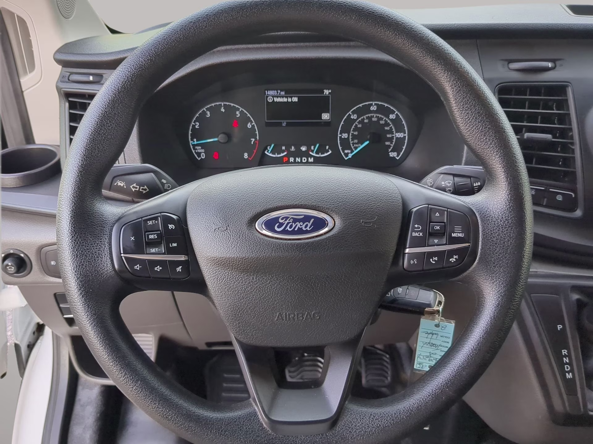 2025 Oxford White Ford Transit Cargo Van RWD Van