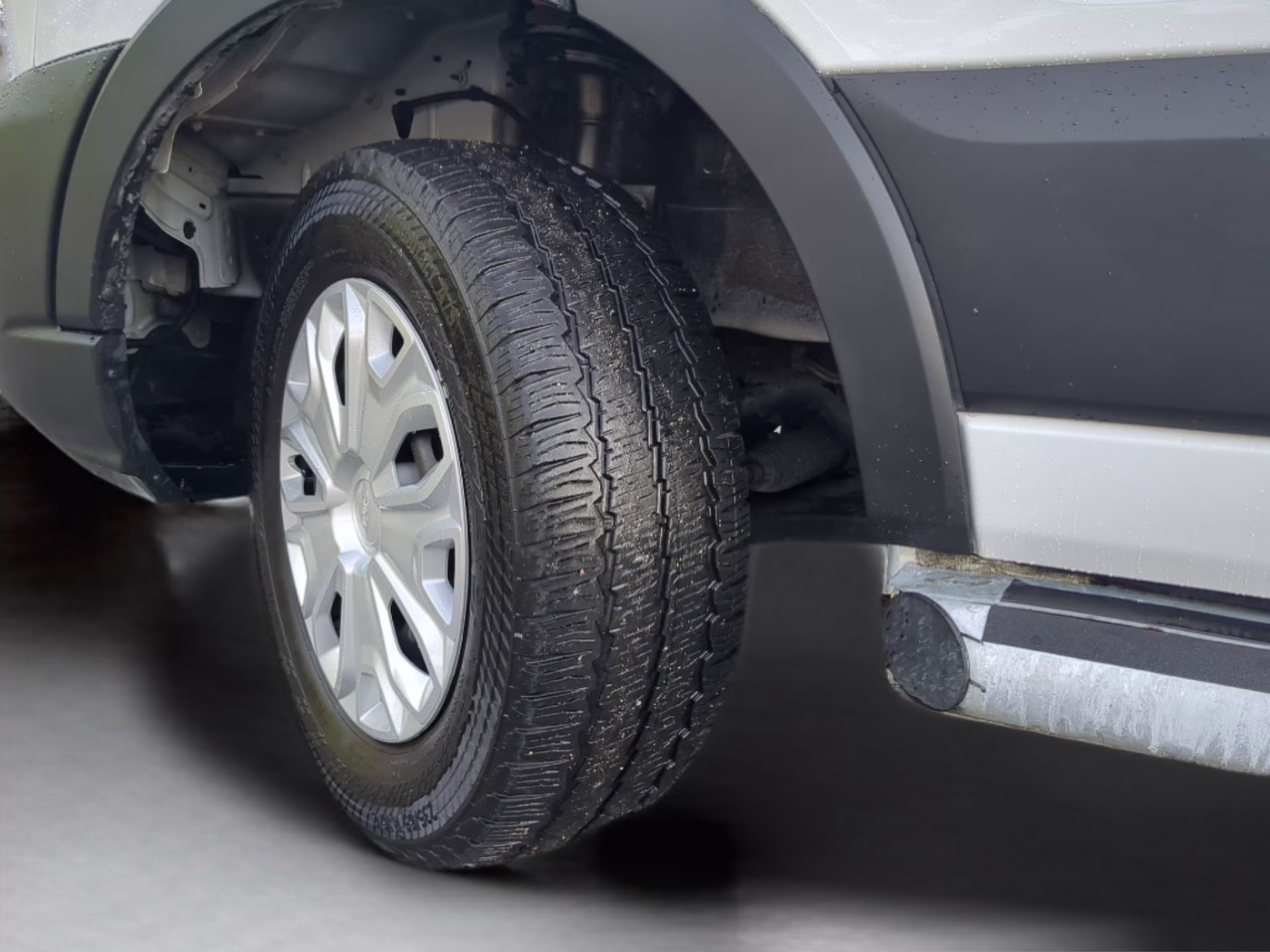 2025 Oxford White Ford Transit Cargo Van RWD Van