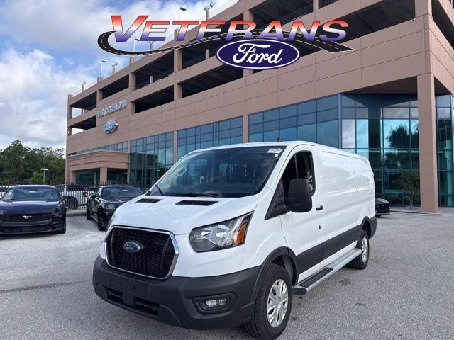 2025 Oxford White Ford Transit Cargo Van RWD Van