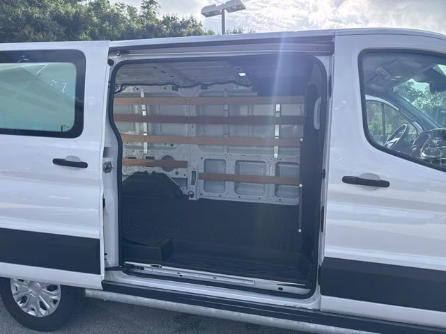 2025 Oxford White Ford Transit Cargo Van RWD Van