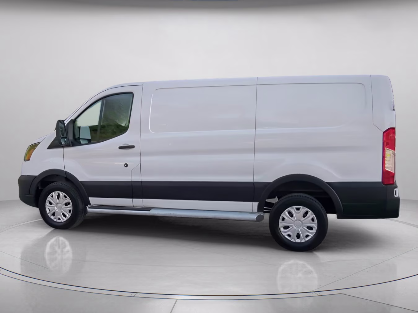 2025 Oxford White Ford Transit Cargo Van RWD Van