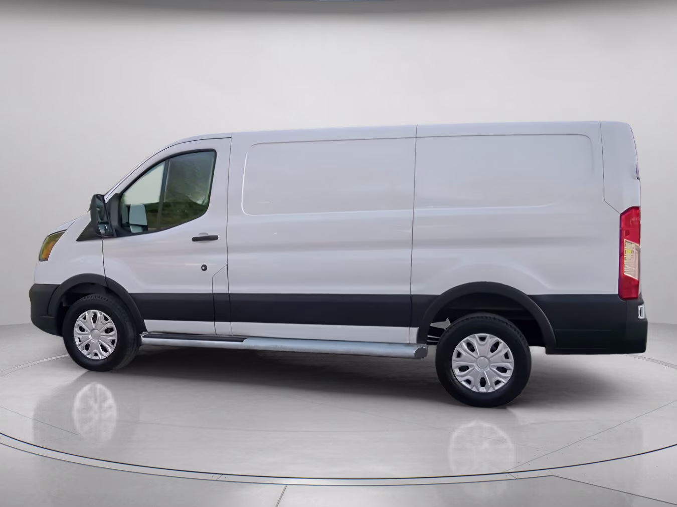 2025 Oxford White Ford Transit Cargo Van RWD Van