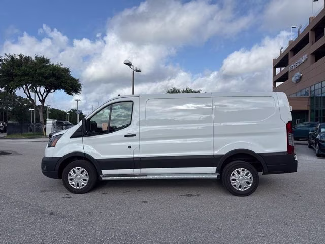 2025 Oxford White Ford Transit Cargo Van RWD Van