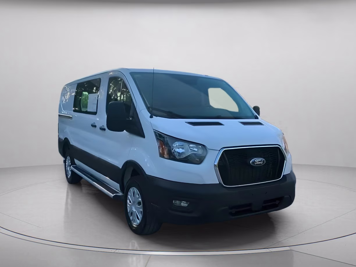 2025 Oxford White Ford Transit Cargo Van RWD Van