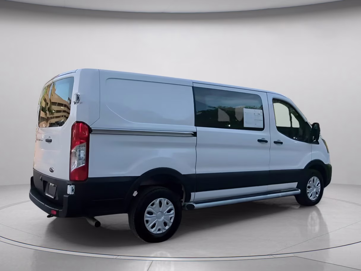 2025 Oxford White Ford Transit Cargo Van RWD Van