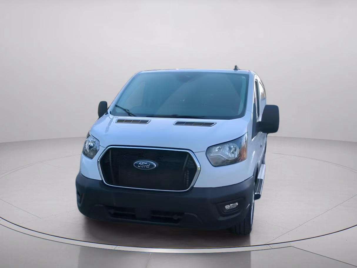 2025 Oxford White Ford Transit Cargo Van RWD Van