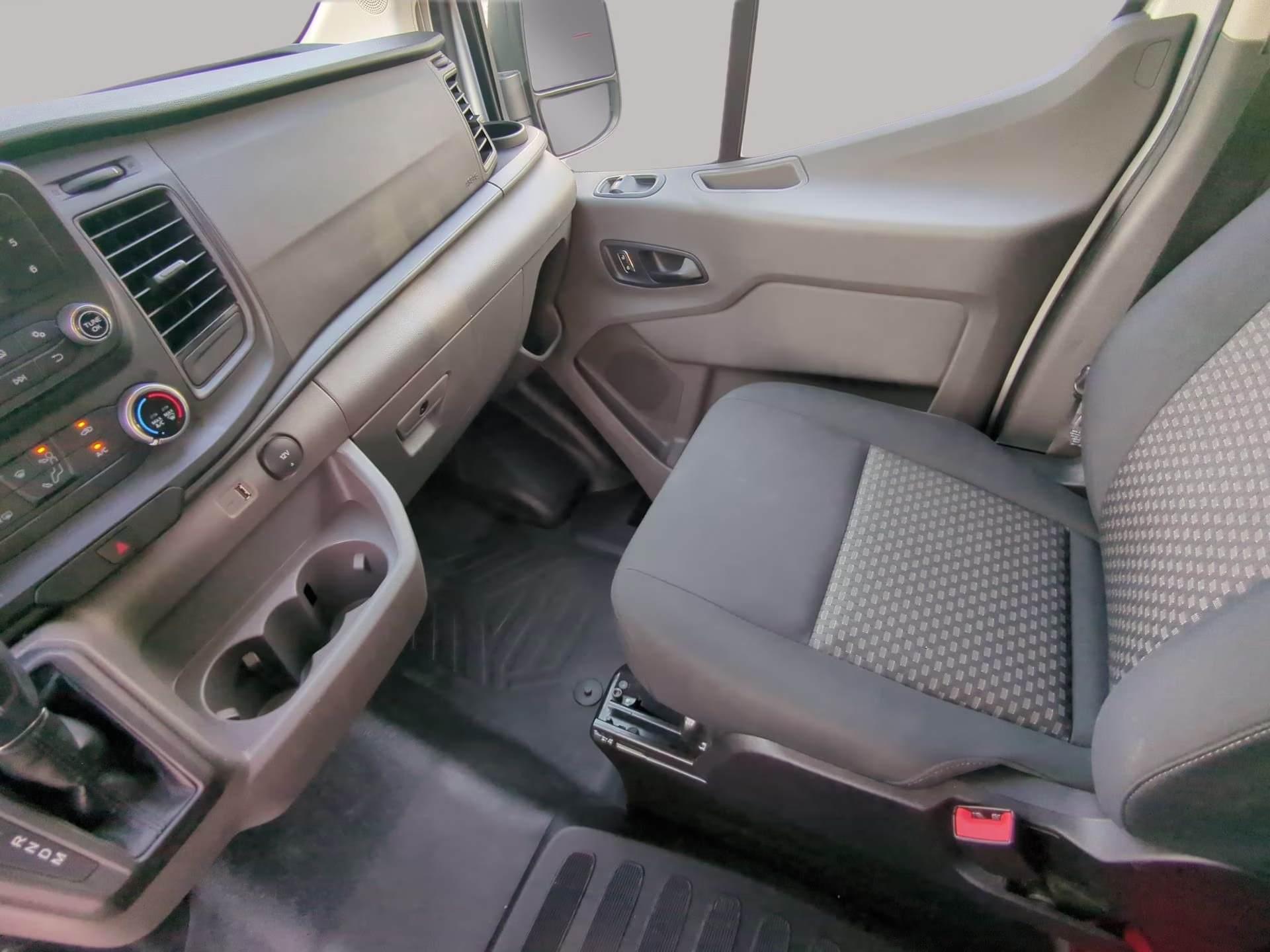 2025 Oxford White Ford Transit Cargo Van RWD Van
