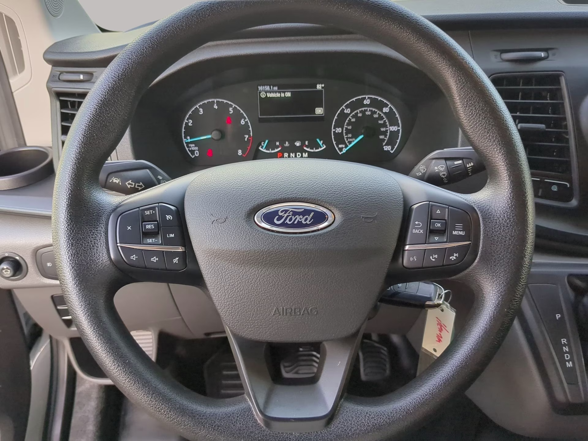 2025 Oxford White Ford Transit Cargo Van RWD Van