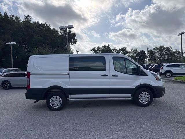 2025 Oxford White Ford Transit Cargo Van RWD Van
