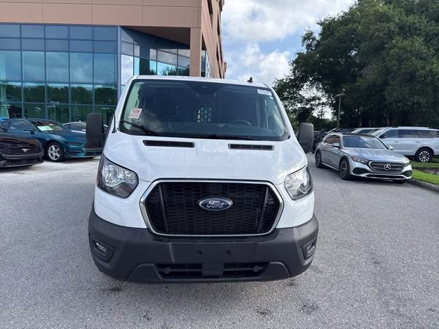 2025 Oxford White Ford Transit Cargo Van RWD Van