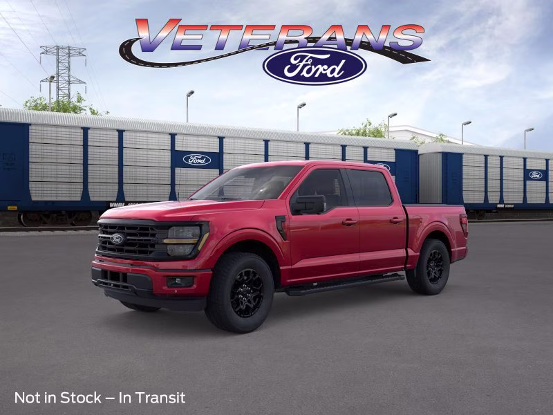 2026 Ruby Red Metallic Tinted Clearcoat Ford F-150 XLT Crew Cab Pickup RWD Truck