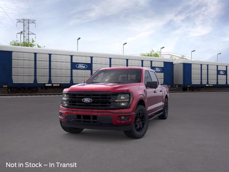 2026 Ruby Red Metallic Tinted Clearcoat Ford F-150 XLT Crew Cab Pickup RWD Truck
