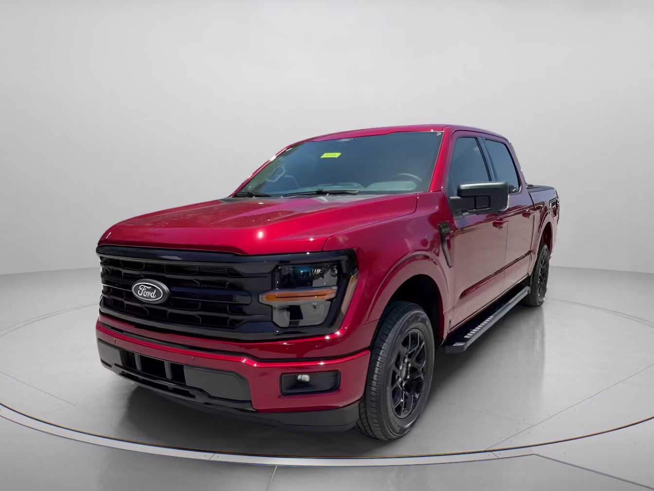 2026 Ruby Red Metallic Tinted Clearcoat Ford F-150 XLT Crew Cab Pickup RWD Truck