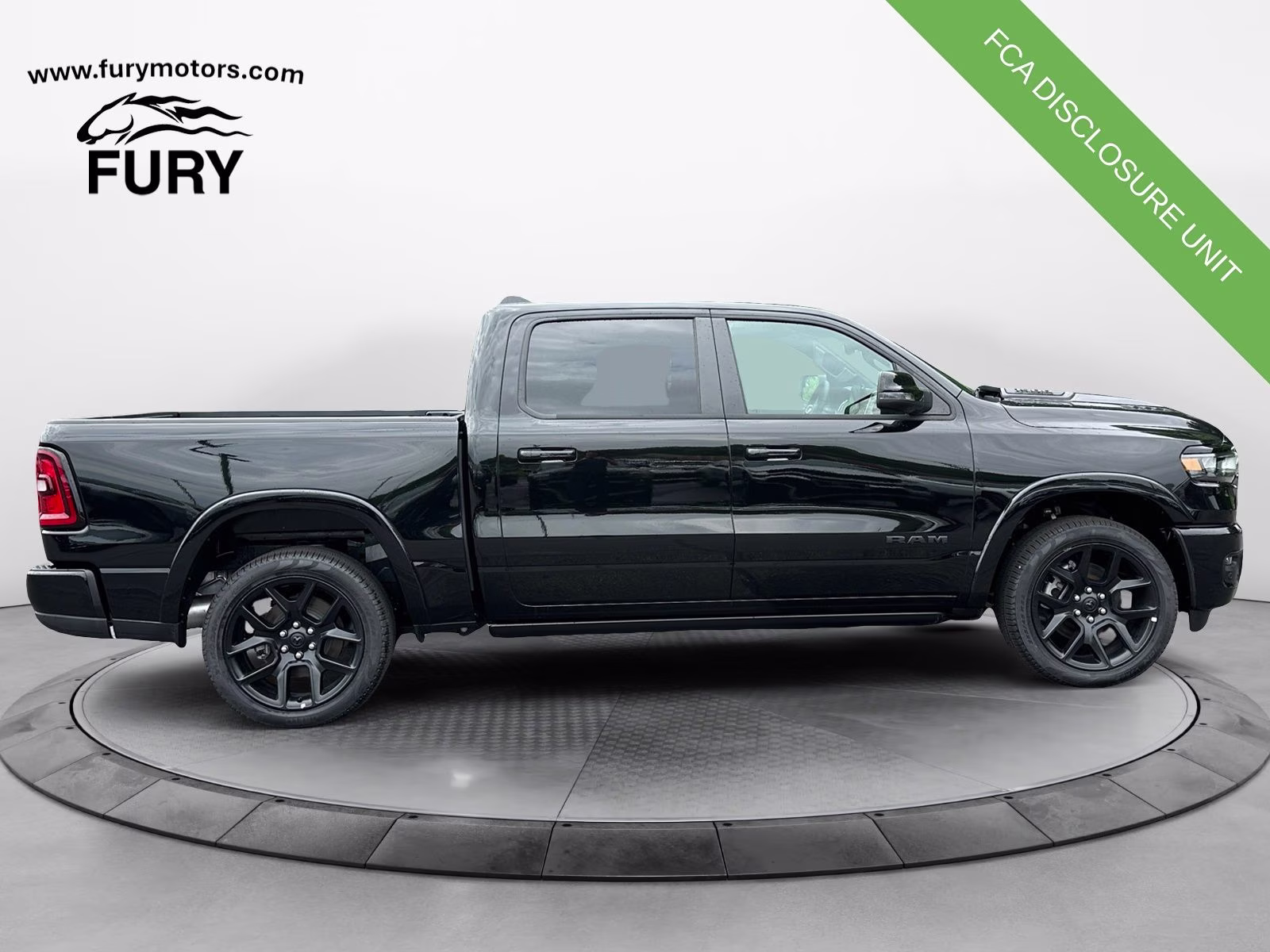 2026 Diamond Black Crystal Pearlcoat Ram 1500 Laramie 4X4 Truck