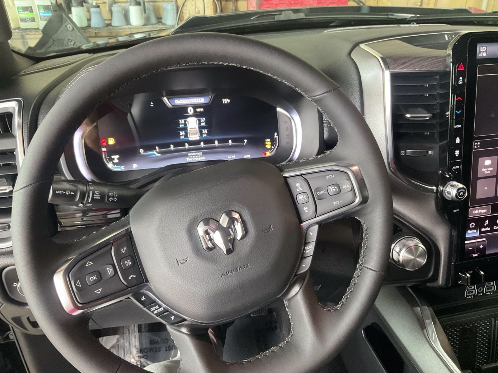 2026 Diamond Black Crystal Pearlcoat Ram 1500 Laramie 4X4 Truck