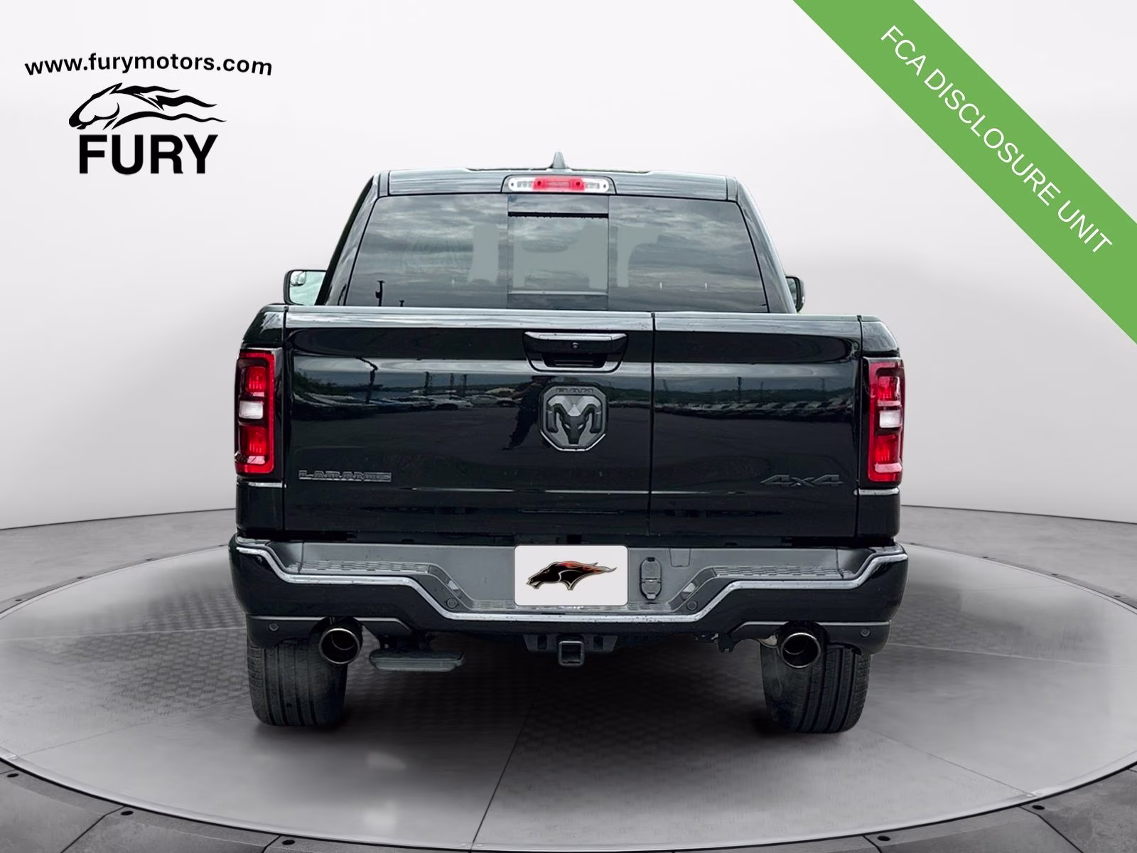 2026 Diamond Black Crystal Pearlcoat Ram 1500 Laramie 4X4 Truck