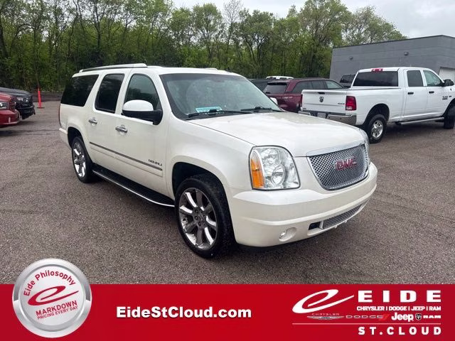 2014 White Diamond Tricoat GMC Yukon XL Denali AWD SUV