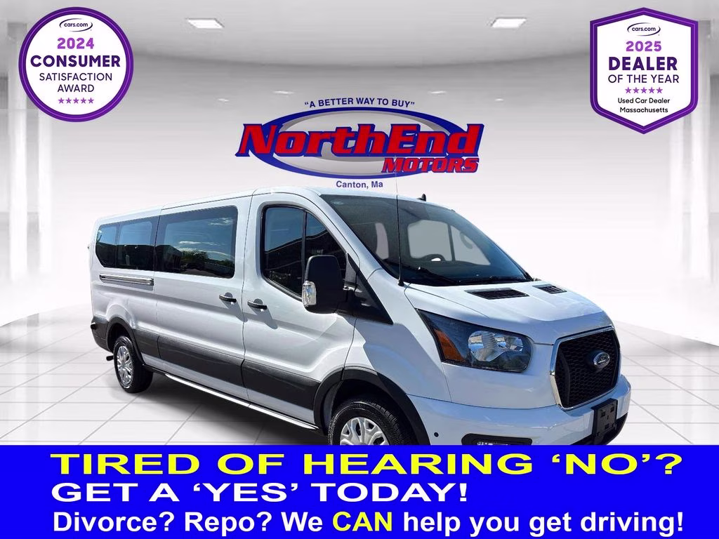 2024 Oxford White Ford Transit-350 XLT RWD Crossover