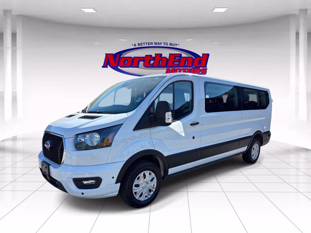 2024 Oxford White Ford Transit-350 XLT RWD Crossover