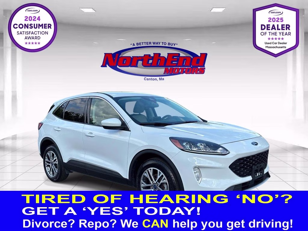 2022 Oxford White Ford Escape SEL AWD SUV