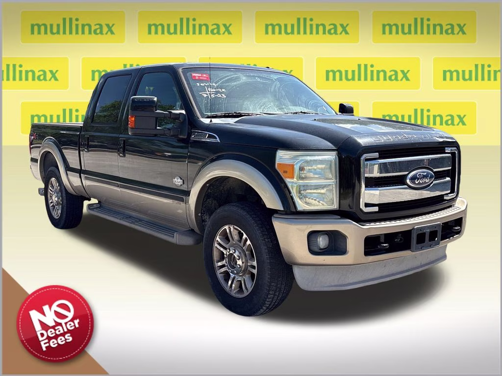 2011 Black Ford Super Duty F-250 SRW King Ranch 4X4 Truck