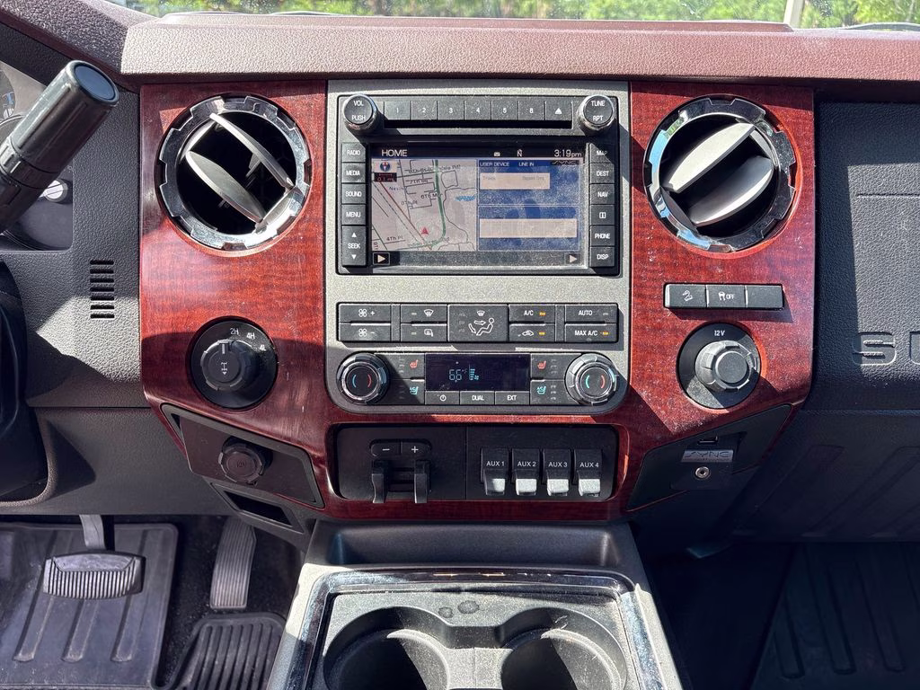 2011 Black Ford Super Duty F-250 SRW King Ranch 4X4 Truck