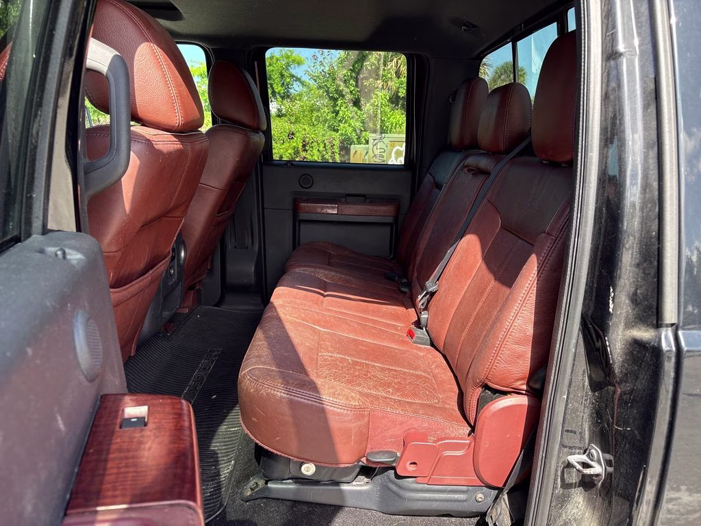 2011 Black Ford Super Duty F-250 SRW King Ranch 4X4 Truck