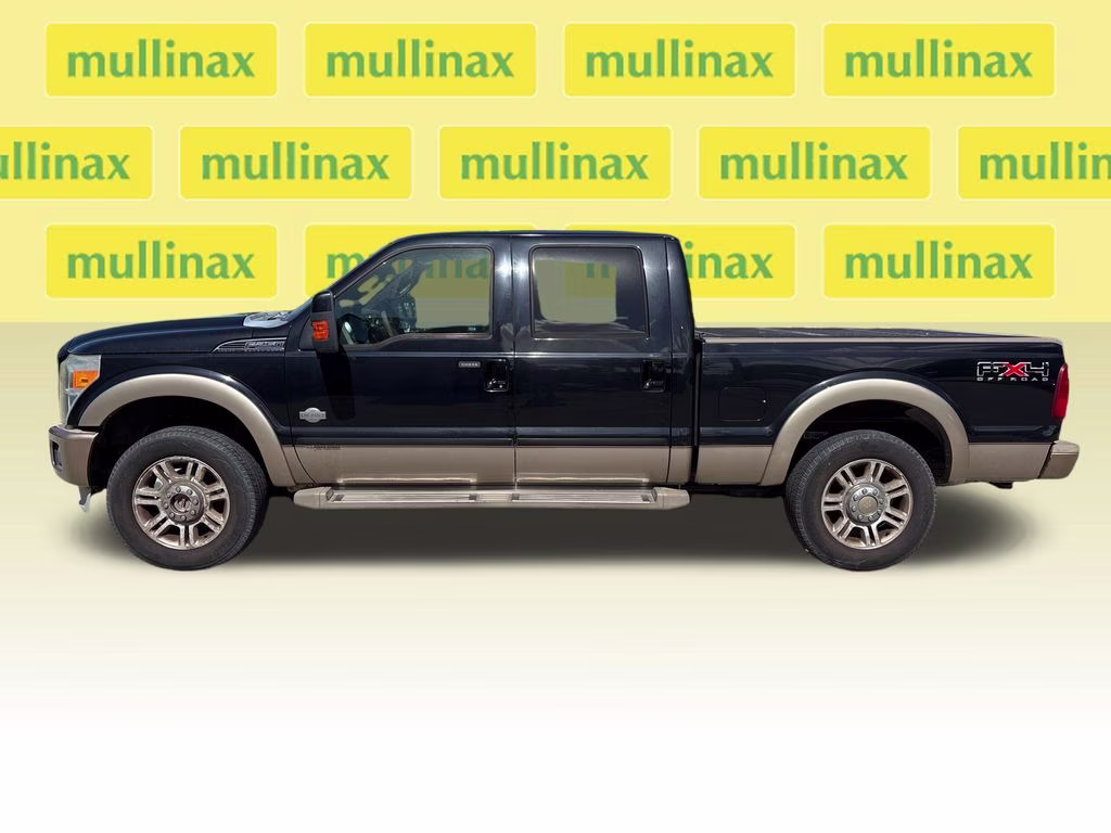 2011 Black Ford Super Duty F-250 SRW King Ranch 4X4 Truck