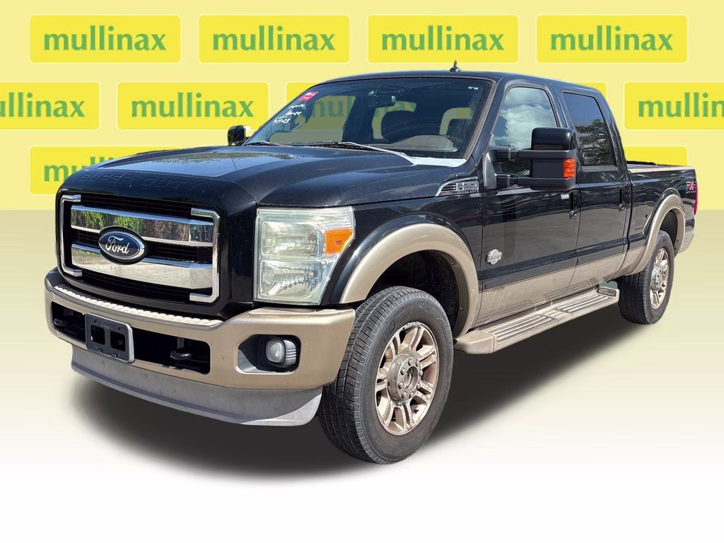 2011 Black Ford Super Duty F-250 SRW King Ranch 4X4 Truck