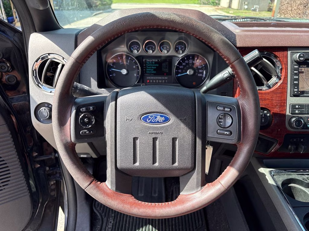 2011 Black Ford Super Duty F-250 SRW King Ranch 4X4 Truck