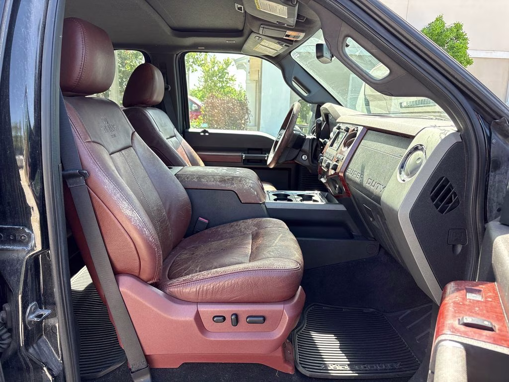 2011 Black Ford Super Duty F-250 SRW King Ranch 4X4 Truck