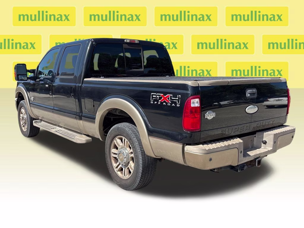 2011 Black Ford Super Duty F-250 SRW King Ranch 4X4 Truck