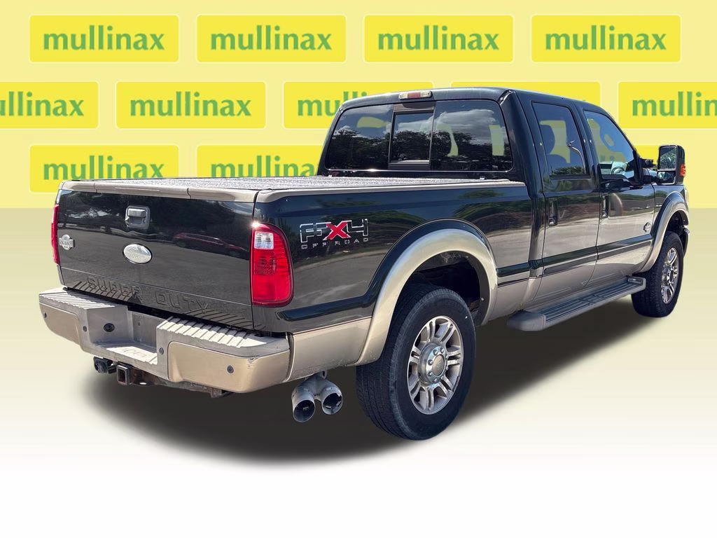 2011 Black Ford Super Duty F-250 SRW King Ranch 4X4 Truck