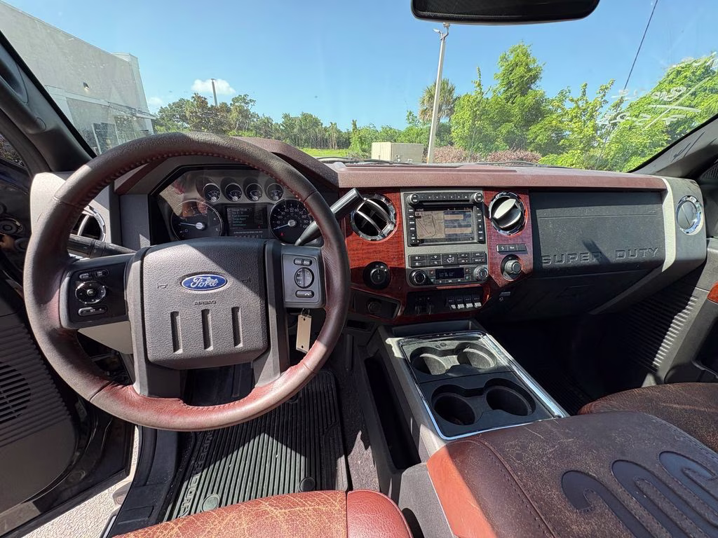 2011 Black Ford Super Duty F-250 SRW King Ranch 4X4 Truck