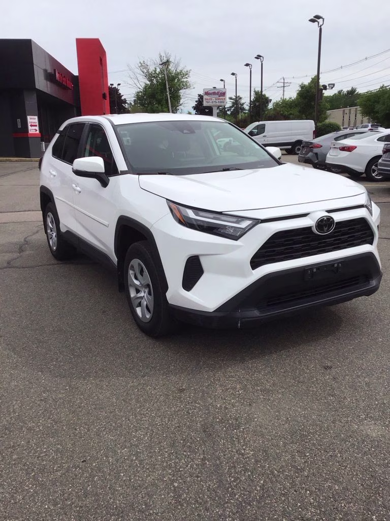 2023 Ice Toyota RAV4 LE AWD SUV