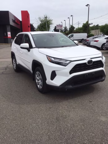 2023 Ice Toyota RAV4 LE AWD SUV