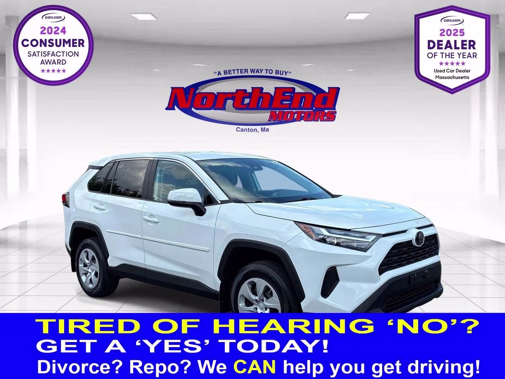 2023 Ice Toyota RAV4 LE AWD SUV