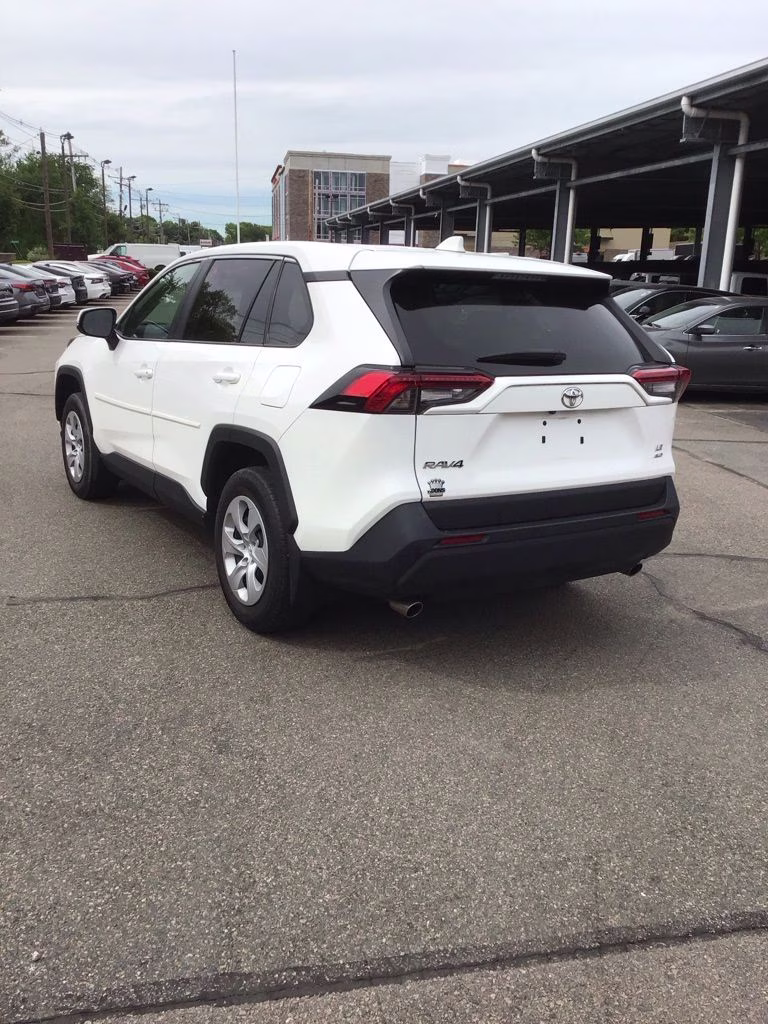 2023 Ice Toyota RAV4 LE AWD SUV