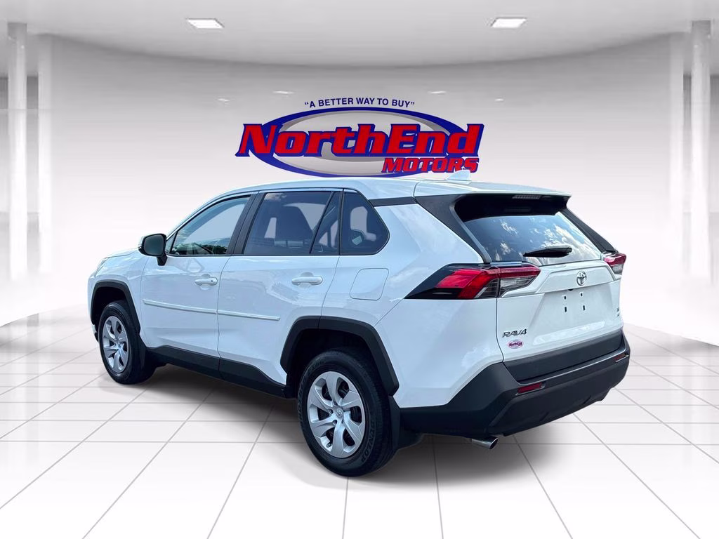 2023 Ice Toyota RAV4 LE AWD SUV