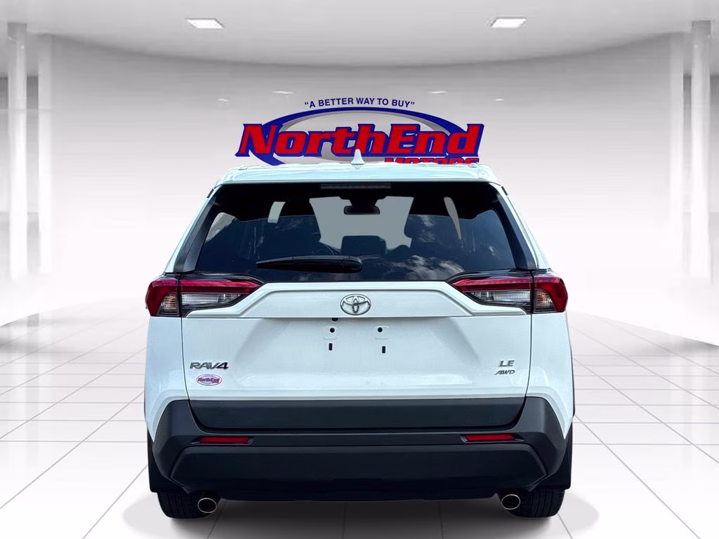 2023 Ice Toyota RAV4 LE AWD SUV