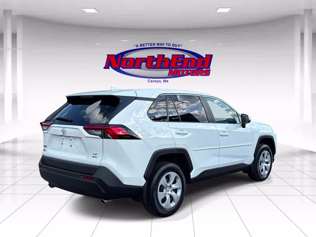 2023 Ice Toyota RAV4 LE AWD SUV