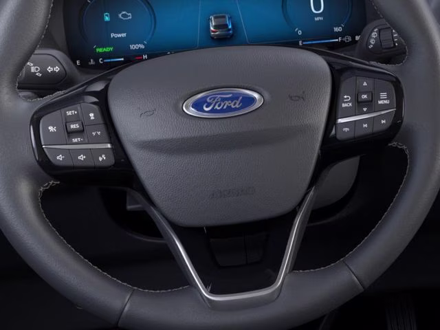 2025 Star White Metallic Tri-Coat Ford Escape Plug-In Hybrid Base FWD SUV