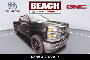 2014 Black Chevrolet Silverado 1500 LT 4X4 Truck