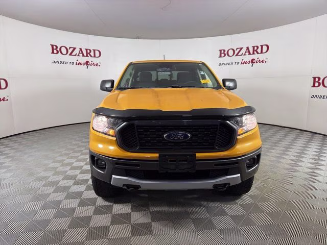 2021 Orange Metallic Ford Ranger XLT 4X4 Truck