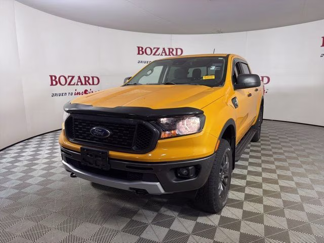 2021 Orange Metallic Ford Ranger XLT 4X4 Truck